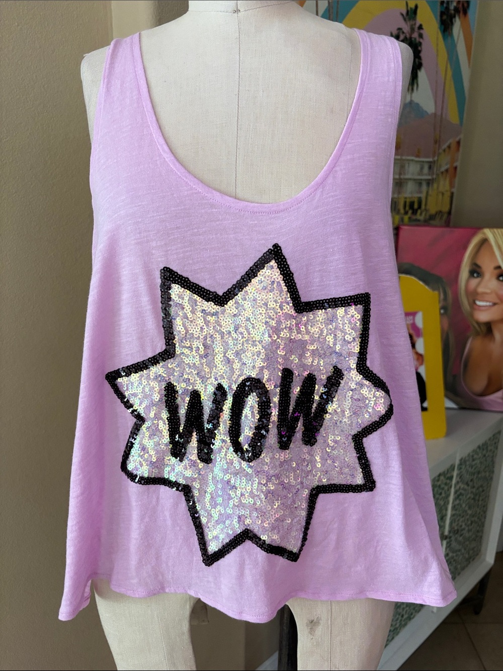 PINK Victoria’s Secret Sequin Tank